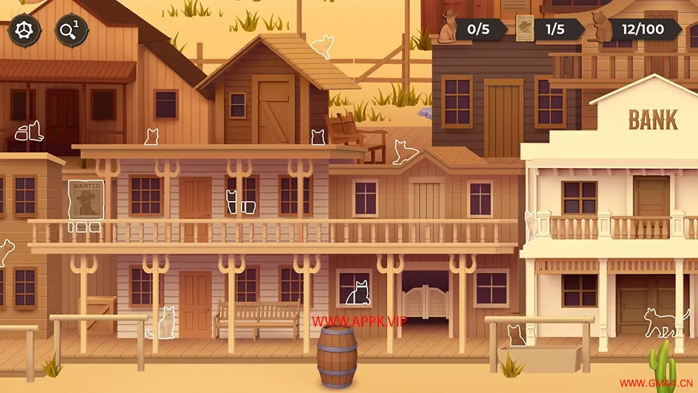 西部小镇寻猫(Cat Search In The Wild West)简中|PC|PUZ|休闲益智找猫游戏2024022503095957.webpGM44游戏资源网