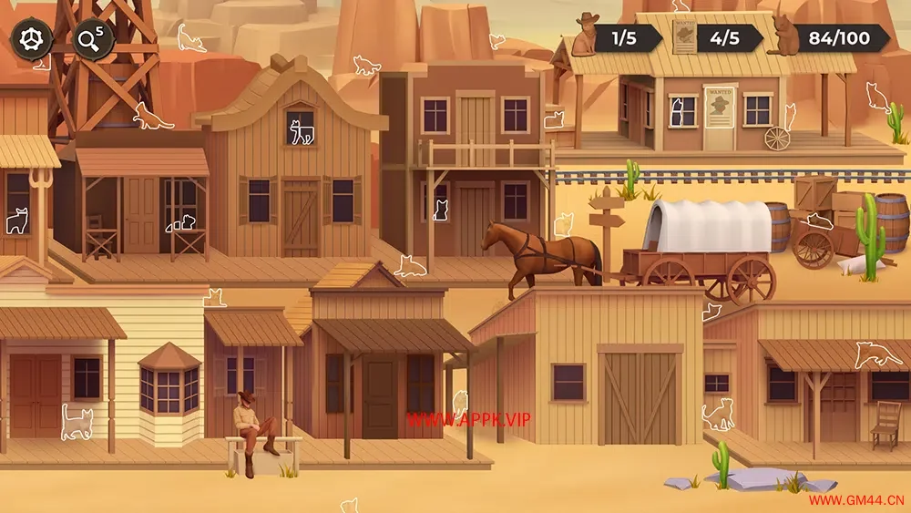 西部小镇寻猫(Cat Search In The Wild West)简中|PC|PUZ|休闲益智找猫游戏2024022503100215.webpGM44游戏资源网