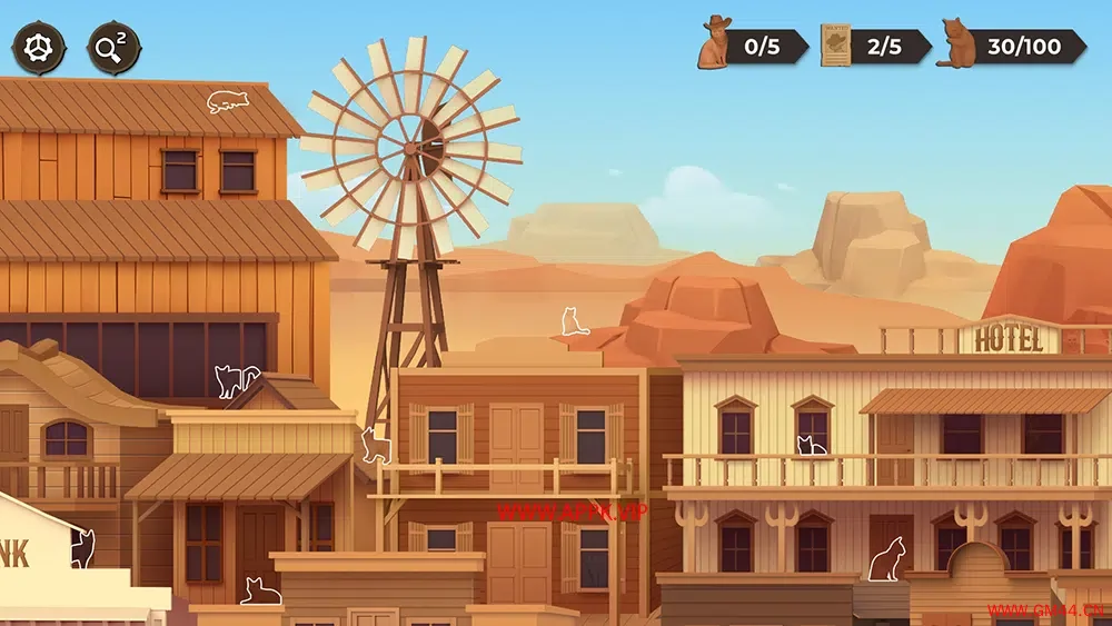 西部小镇寻猫(Cat Search In The Wild West)简中|PC|PUZ|休闲益智找猫游戏2024022503100240.webpGM44游戏资源网