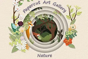 剪纸美术馆自然(Paper-Cut Art Gallery)简中|PC|PUZ|休闲益智艺术解谜拼图游戏