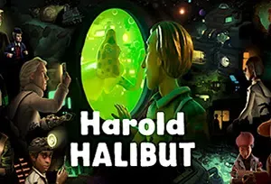 哈罗德哈利巴(Harold Halibut)简中|PC|AVG|复古未来世界手工制作叙事游戏