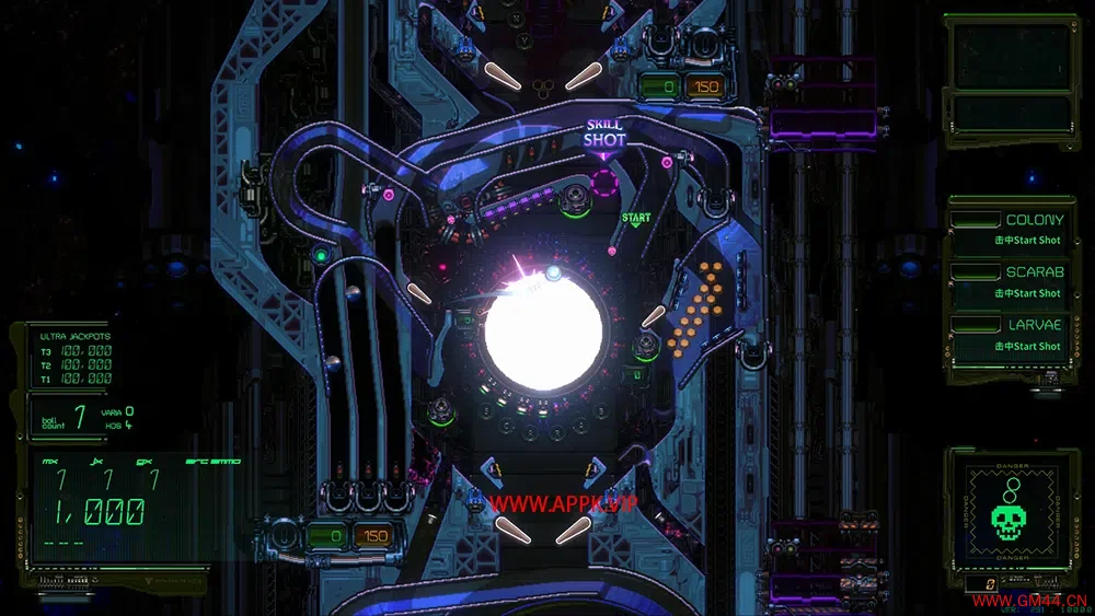异种弹珠(XENOTILT：HOSTILE PINBALL ACTION)简中|PC|PUZ|休闲益智弹珠台游戏2024043006235593.webpGM44游戏资源网
