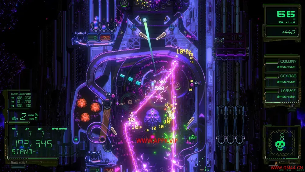 异种弹珠(XENOTILT：HOSTILE PINBALL ACTION)简中|PC|PUZ|休闲益智弹珠台游戏2024043006240152.webpGM44游戏资源网
