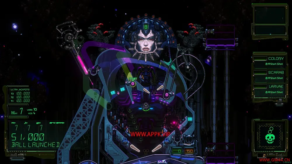 异种弹珠(XENOTILT：HOSTILE PINBALL ACTION)简中|PC|PUZ|休闲益智弹珠台游戏202404300624039.webpGM44游戏资源网