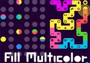 填充多彩(Fill Multicolor)简中|PC|PUZ|色彩颜色连接益智休闲游戏