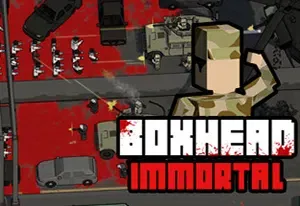 僵尸危机不朽(Boxhead: Immortal)简中|PC|TPS|俯视角卡通僵尸射击游戏