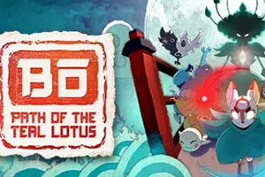 波与月夜之青莲 / Bō Path of the Teal Lotus 手绘2.5D平台动作游戏