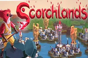 不毛之地/火山月球管理奇幻资源生产游戏 Scorchlands 下载