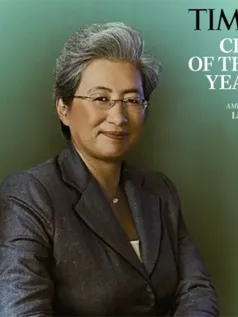 AMD苏妈当选《时代》年度CEO！年度封面人物