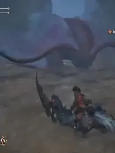 《怪物猎人：荒野》波衣龙 “爆衣”机制视频演示