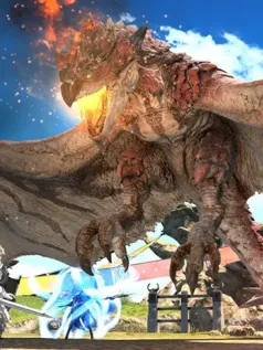 《最终幻想14》设计师讨论与《怪物猎人：荒野》联动的可能性