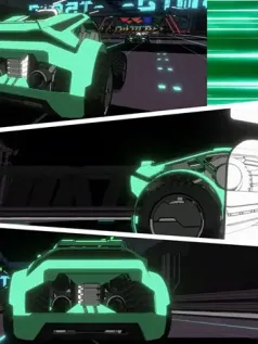 街机竞速游戏《霓虹巅峰：超越极限》公布