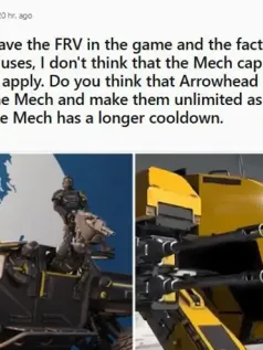 《绝地潜兵2》玩家不满新载具 要求取消召唤上限