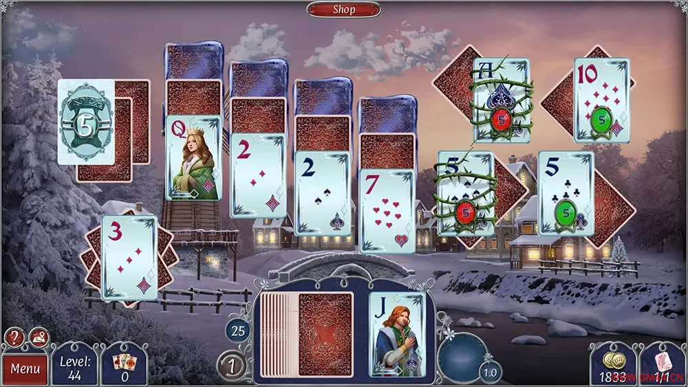 珠宝接龙冬日奇景3珍藏版(Jewel Match Solitaire Winterscapes 3)纸牌休闲游戏20250101121134162.webpGM44游戏资源网