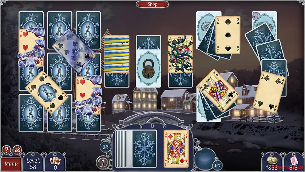 珠宝接龙冬日奇景3珍藏版(Jewel Match Solitaire Winterscapes 3)纸牌休闲游戏20250101121137621.webpGM44游戏资源网