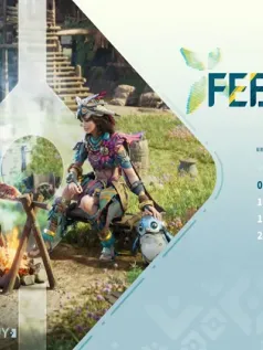 《荒野起源》新年日历发布 女角和机械兽超可爱