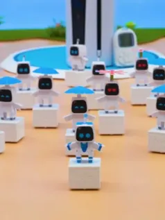 《宇宙机器人》联动索尼创意玩具toio 完美组合更有趣