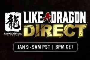 RGG宣布1月10日举行直播 重点介绍《如龙8外传》