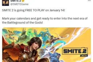 MOBA游戏《神之浩劫2》1月14日将转为免费游戏