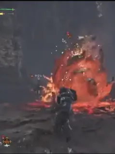 《怪物猎人：荒野》实机演示视频：沼喷龙和赫猿兽