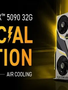 微星推出特别版RTX 5090显卡：配备5个风扇！