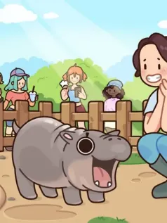 河马模拟游戏《Baby Pygmy Hippo Zoo》Steam页开放面