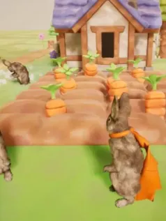 兔子概念游戏《RrrrrAbbits》Steam页面已上线