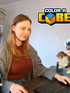 休闲涂色游戏《彩色立方体》现已推出试玩Demo