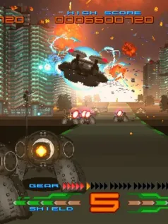 经典射击游戏《night striker gear》Steam页面上线