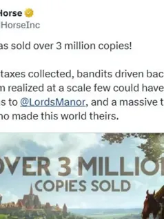 策略游戏《庄园领主》销量已突破300万份