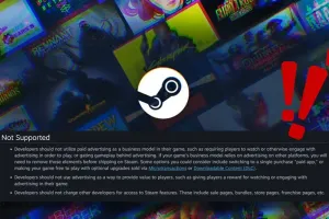 V社实施Steam新规 严禁强迫玩家看广告的游戏