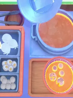 模拟经营游戏《KuloNiku : Meatball Cooking》Steam页面公布