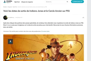 《夺宝奇兵：古老之圈》PS5版或将于4月17日发布