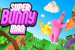 超级兔子人(Super Bunny Man)搞笑平台合作游戏|下载