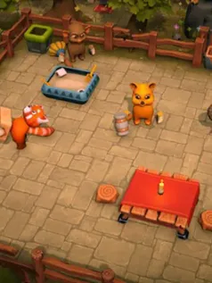 合作餐厅经营游戏《小动物餐吧》限时免费发布