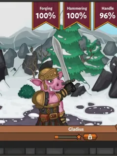 模拟经营游戏《杰克驴铁匠 武器与战士》Steam页面上线