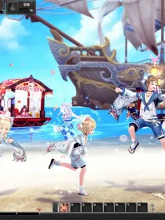 日系动漫游戏《幻想神域 – 源神啟動》Steam页面上线