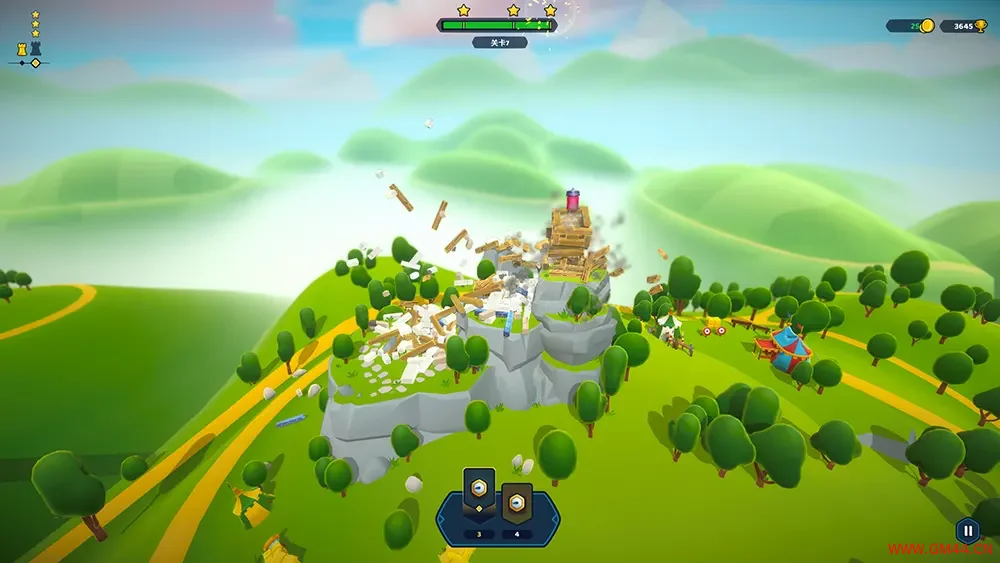城堡崩塌(Castle Crumble)休闲物理模拟游戏|下载20250624024958988.webpGM44游戏资源网