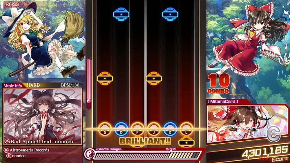 东方弹幕神乐失落幻想(Touhou Danmaku Kagura Phantasia Lost)音乐节拍游戏|下载20250630022355165.webpGM44游戏资源网