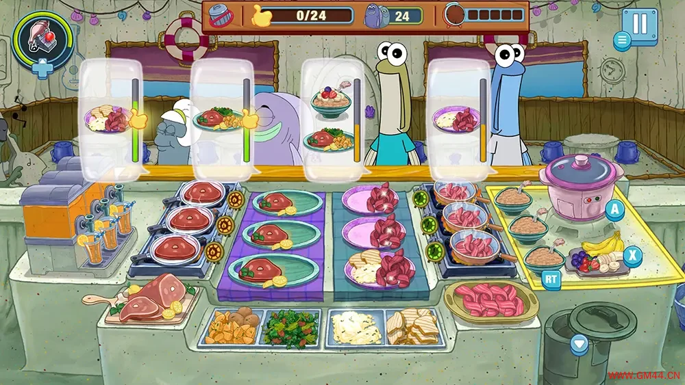 海绵宝宝大闹蟹堡王(SpongeBob Krusty Cook-Off)搞笑料理模拟游戏|下载20250822033108681.webpGM44游戏资源网