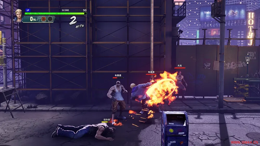 双截龙再临/横向卷轴动作闯关游戏 Double Dragon Revive 下载