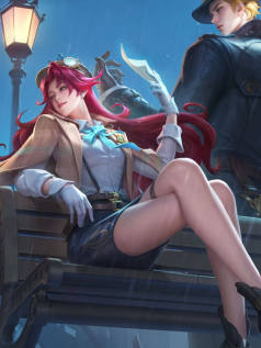 王者荣耀 干将莫邪雾都夜雨 4K手机壁纸