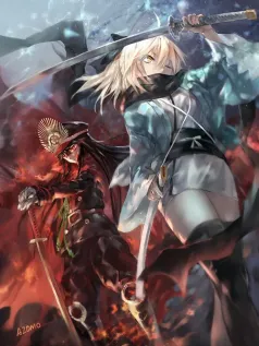 咕哒咕哒本能寺同人 冲田总司 织田信长 手机壁纸