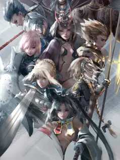 诸神黄昏 战姬破次元 七骑士飒气群像壁纸 一眼锁定你的“屏保天团”