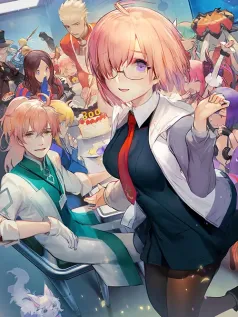 FGO集体贺寿手机壁纸 玛修领舞 御主同欢 承包你屏幕的温馨与感动