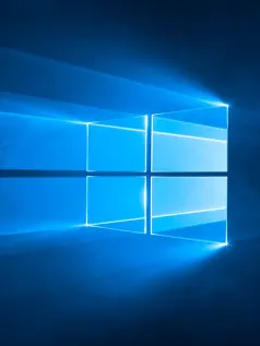 经典蓝色光影 打造你的专属手机桌面