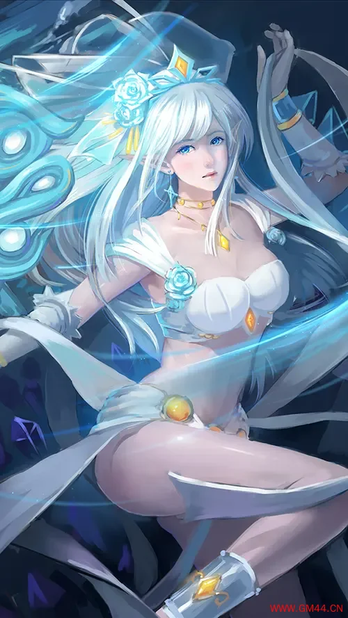 风之女神迦娜 英雄联盟中的优雅守护者 高清手机壁纸