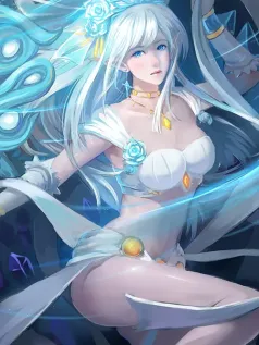 风之女神迦娜 英雄联盟中的优雅守护者 高清手机壁纸