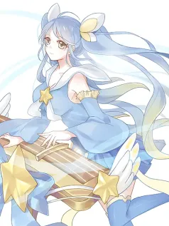 星籁歌姬萨勒芬妮 蓝缎流光 星韵织梦 高清手机壁纸