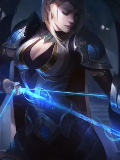 皎月女神黛安娜 月光下的战斗诗篇 英雄联盟唯美手机壁纸